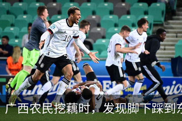 广西农民挖藕时，发现脚下踩到东西，众人合力将其挖出后全都傻眼