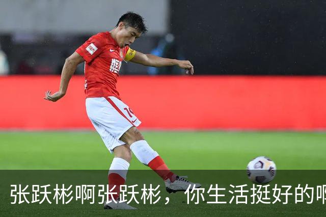 张跃彬啊张跃彬，你生活挺好的啊，为什么要去贪呢？现在完了吧