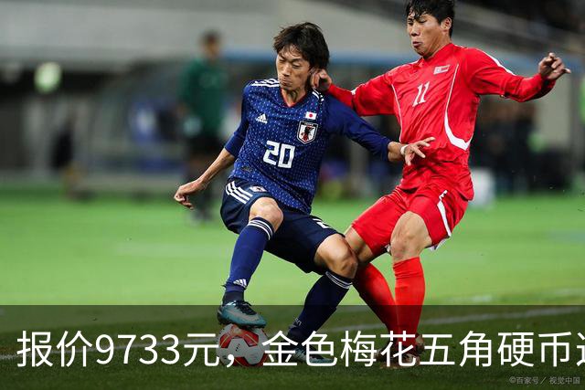 报价9733元，金色梅花五角硬币这个年份谁还有？