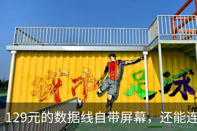 129元的数据线自带屏幕，还能连米家